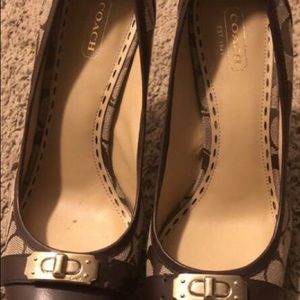 Coach women pumps size 8.5